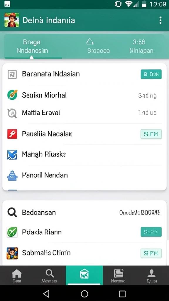 Beragam pilihan tim untuk dipilih dan dikelola.