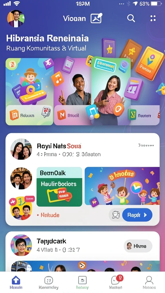 Screenshot 3: Fitur multiplayer yang memungkinkan bermain dengan teman.
