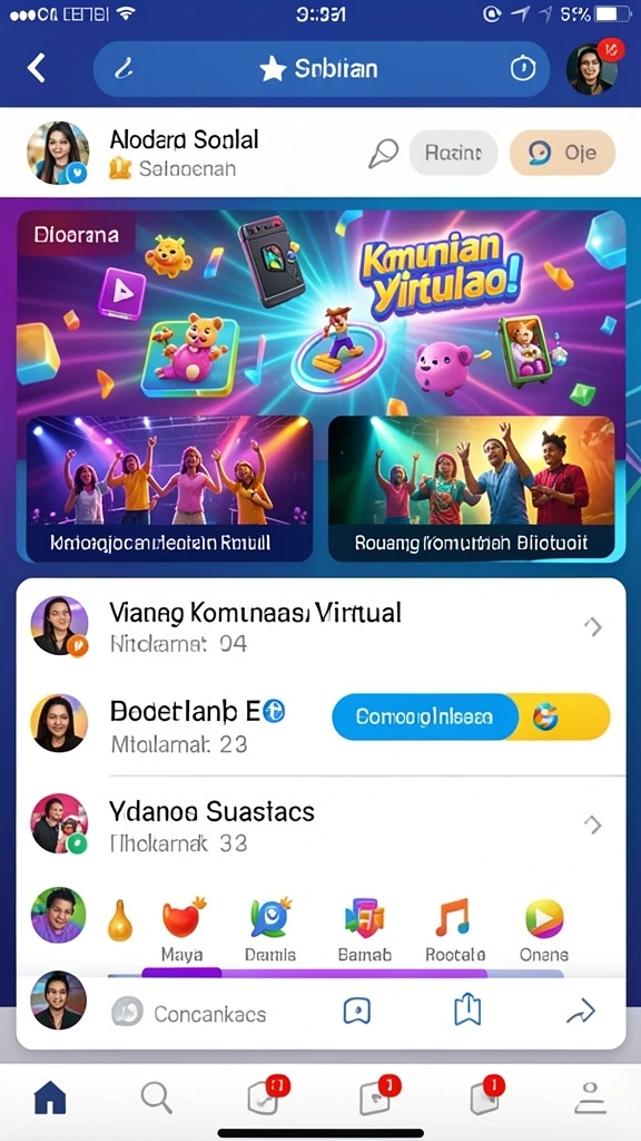 Screenshot level terbaru yang penuh tantangan.