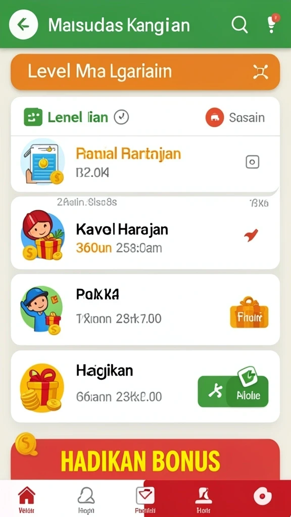 Pengaturan mode permainan variatif yang mudah dipilih