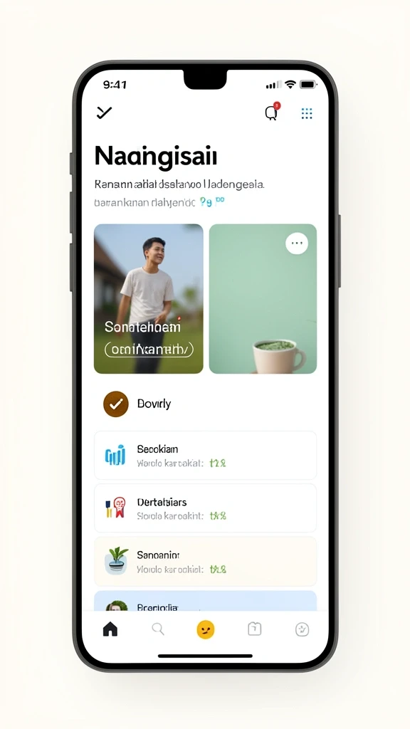 Sistem karakter yang bervariasi dan unik.