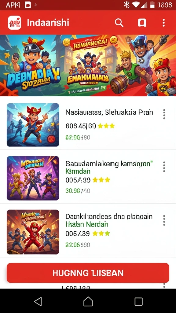 Mode multiplayer yang penuh kompetisi.