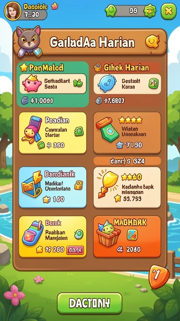 Grafis yang menawan dan animasi halus.