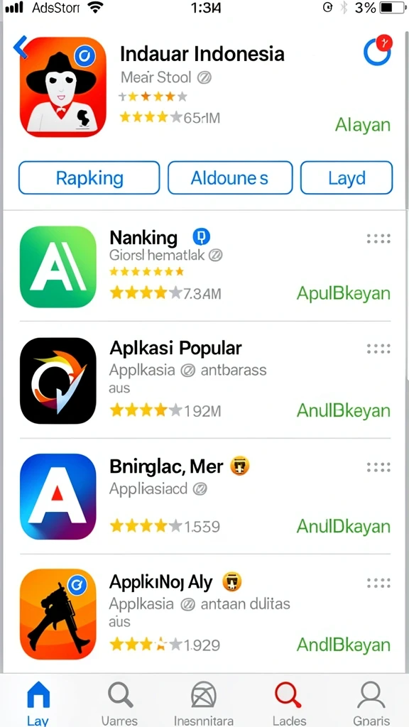Tampilan antarmuka pengguna yang menarik dan mudah digunakan.