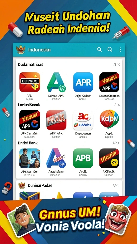 Tampilan menarik dari permainan slot pertama.