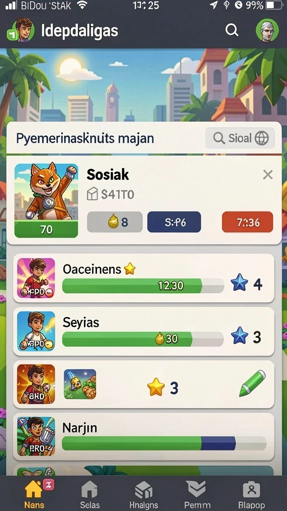 Karakter baru yang seru dan unik.