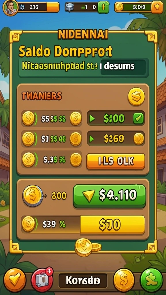 Fitur live dealer untuk pengalaman bermain yang lebih nyata.
