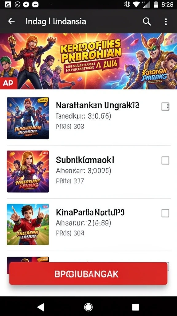 Beragam karakter unik dengan kemampuan berbeda.