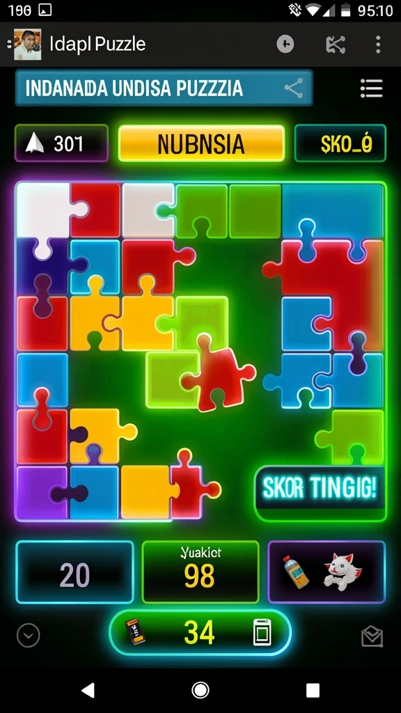 Tangkapan layar visual yang menakjubkan dari gameplay.