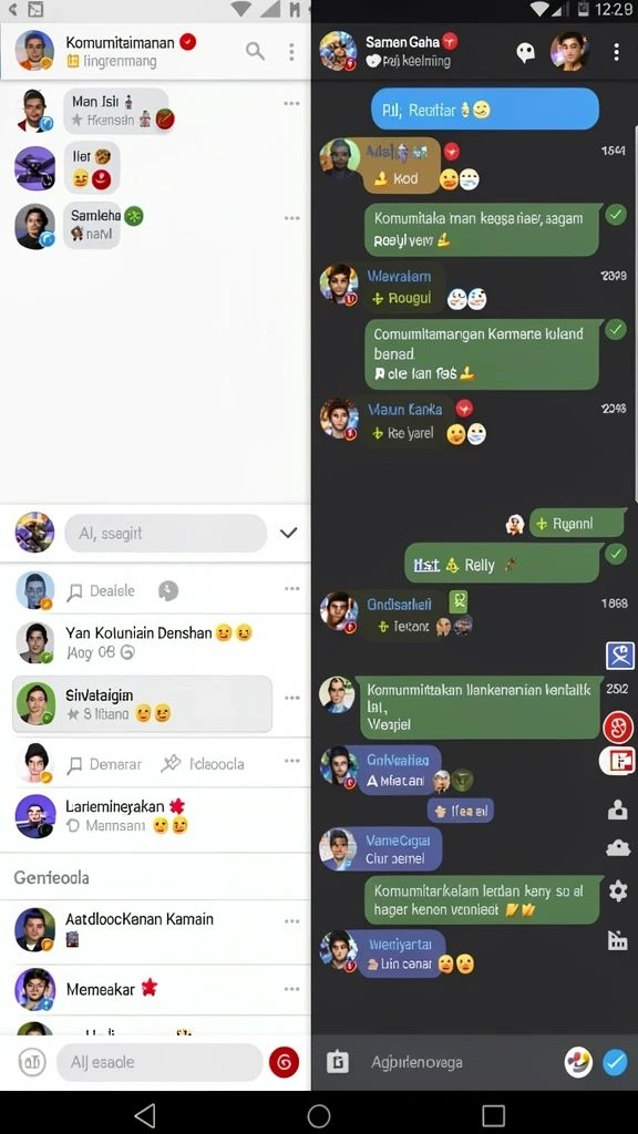 Karakter unik yang dapat dipilih dalam game.