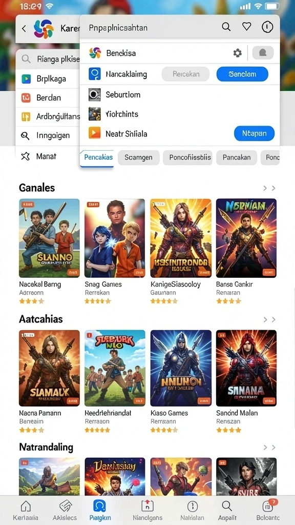 Gameplay seru dengan banyak level menarik.