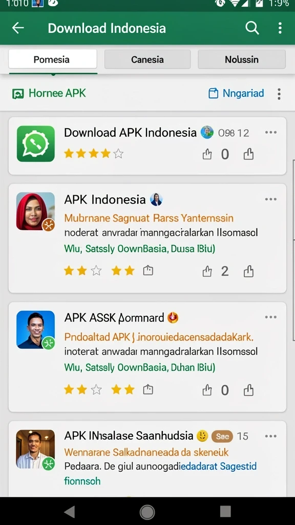 Pemilihan karakter yang beragam dan unik.