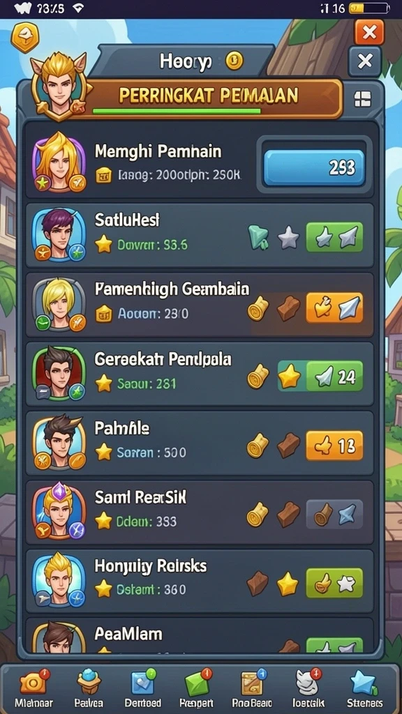 Mode permainan yang beragam untuk semua kalangan.