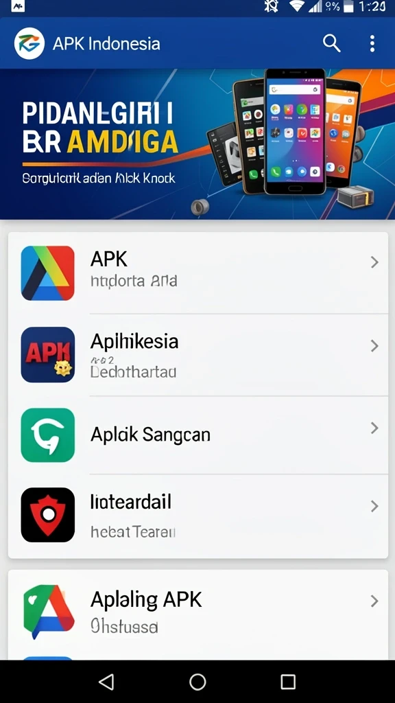 Tampilan antarmuka IDAGAME yang intuitif.