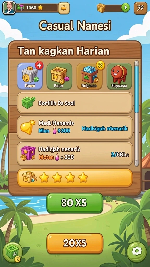 Sistem bonus yang menguntungkan untuk semua pemain.