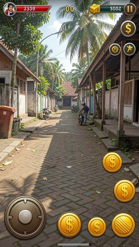 Tampilan antarmuka yang user-friendly dan menarik.