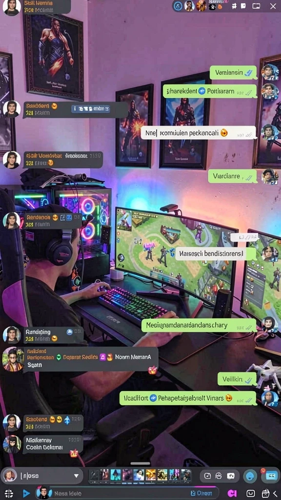 Tampilan antarmuka aplikasi yang user-friendly.