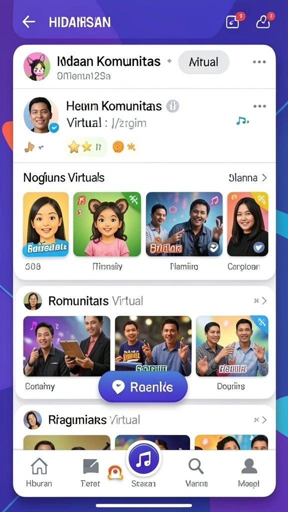 Fitur keamanan canggih untuk melindungi privasi pengguna.