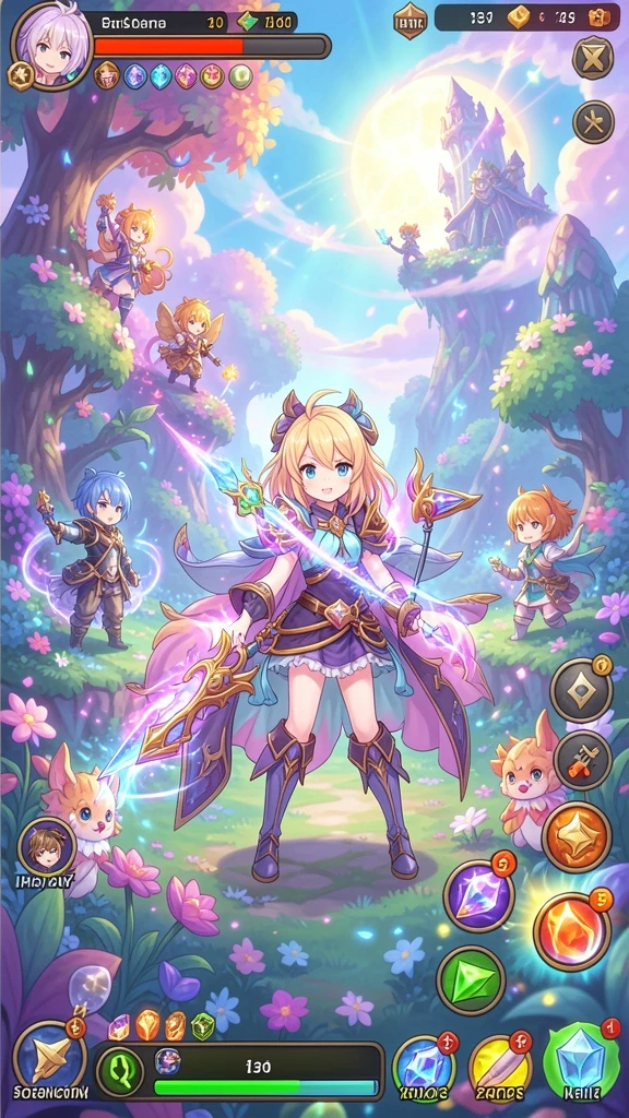 Momen seru dalam multiplayer yang penuh aksi.