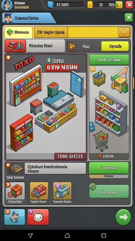 Screenshot saat pemain meraih hadiah besar.