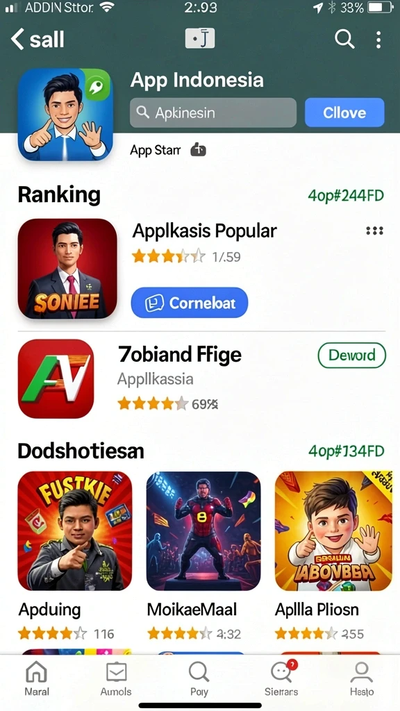 Screenshot dengan variasi item baru yang bisa didapatkan.
