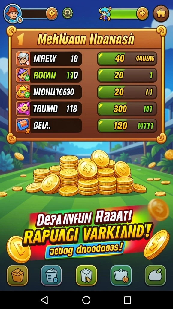 Screenshot menampilkan karakter utama dalam aksi yang mendebarkan.