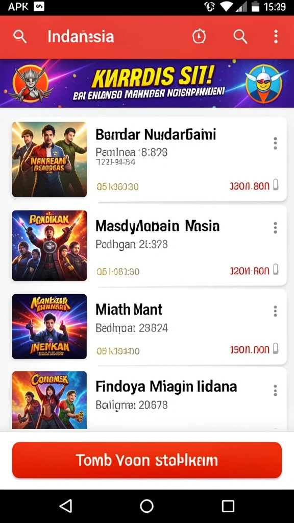 Tampilan antarmuka yang menarik dan mudah digunakan.