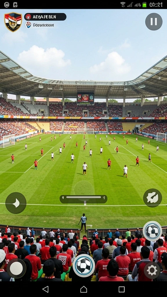 Tampilan awal menu game yang menarik.