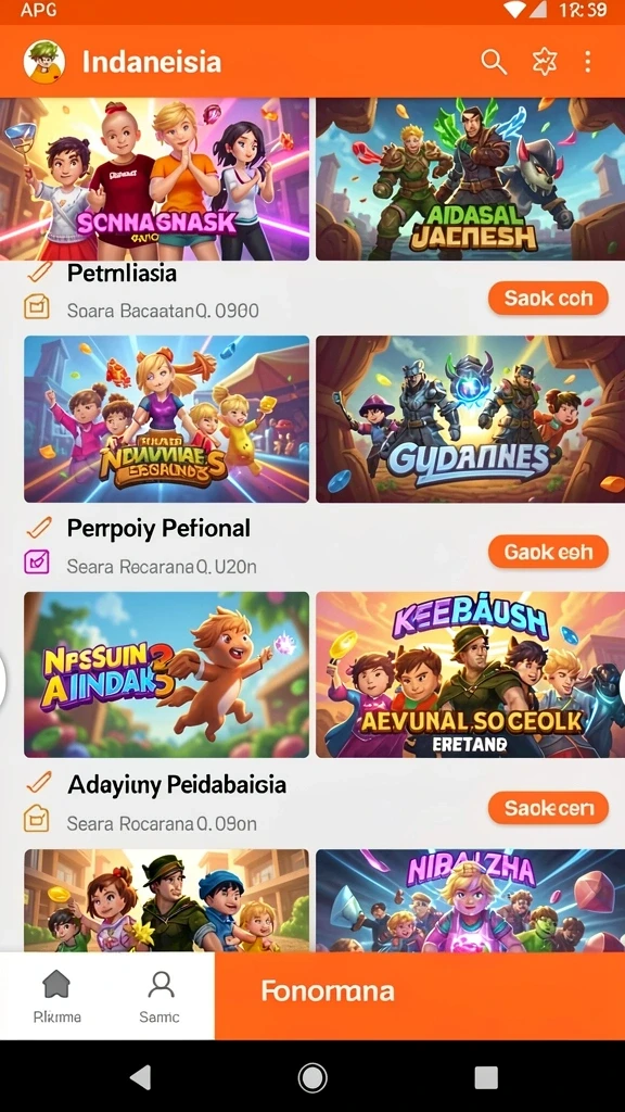 Fitur misi yang bervariasi dan menantang.
