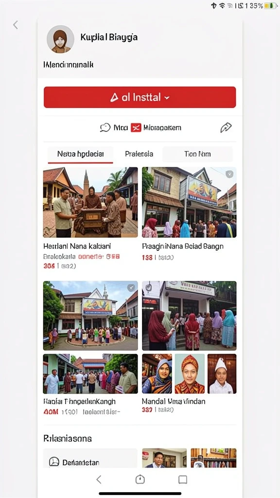 Fitur komunitas yang memungkinkan interaksi antar pemain.