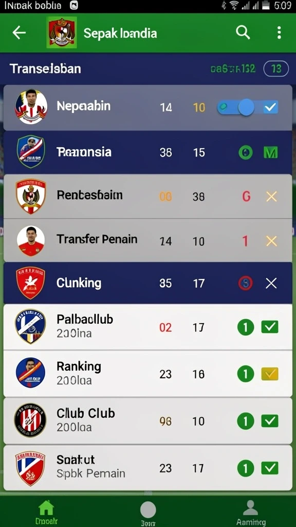 Tampilan antarmuka yang sederhana dan modern.