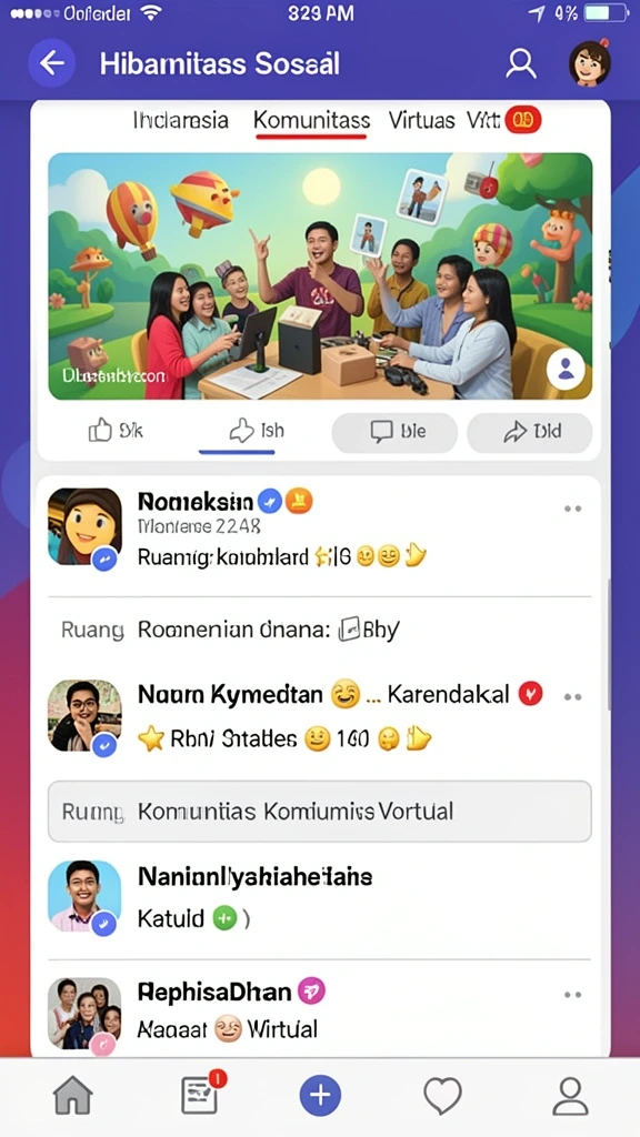 Screenshot menunjukkan pemandangan luar biasa dalam game.