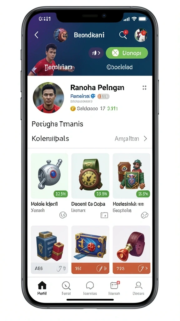 Tampilan antarmuka PP8SLOT yang menarik.