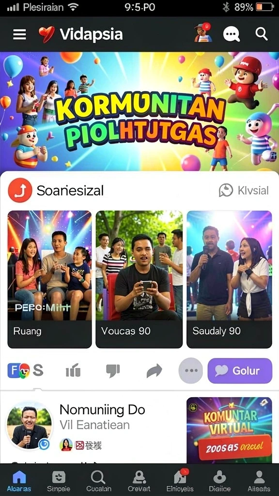 Sistem upgrade karakter yang mudah dipahami.