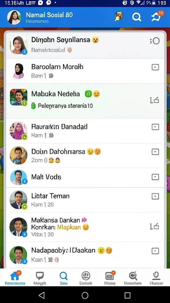 Tampilan antarmuka yang mudah dipahami.