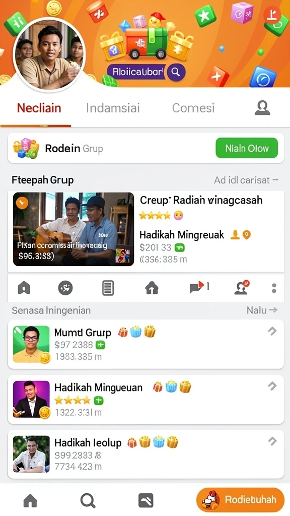 Screenshot 1: Menjelajahi dunia baru yang penuh tantangan.