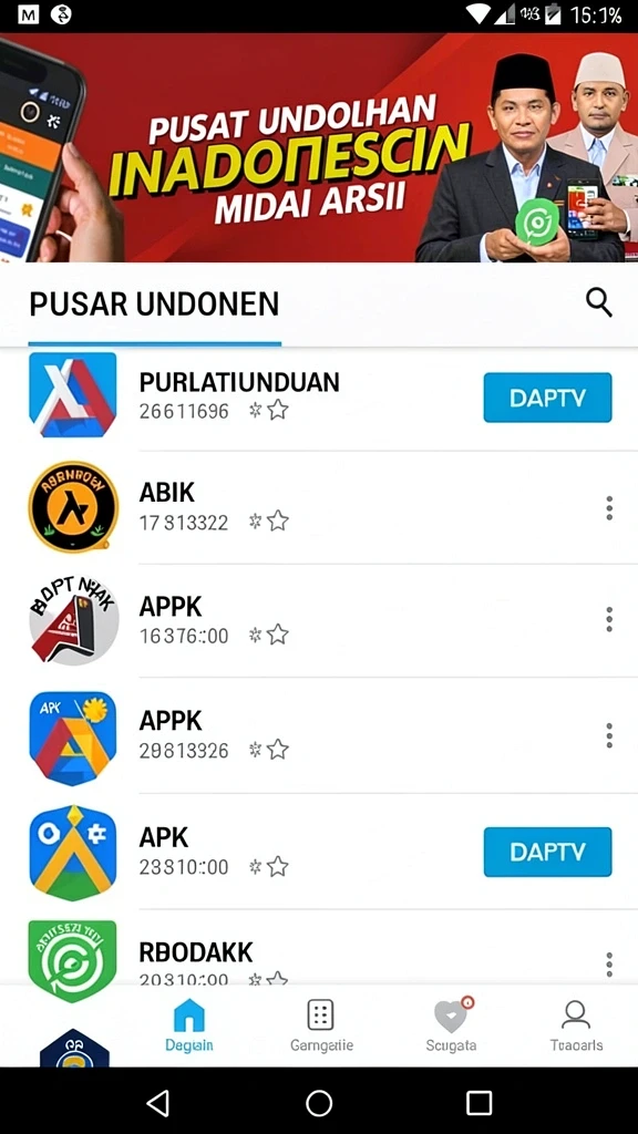 Tangkapan layar menampilkan level baru yang spektakuler.