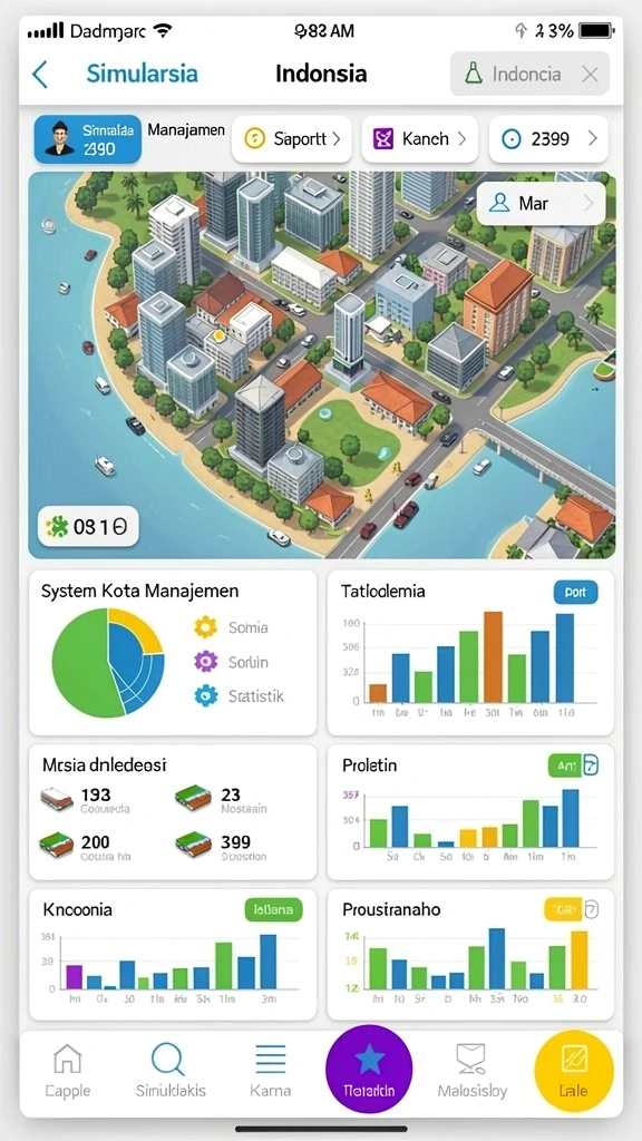 Karakter utama yang siap untuk petualangan seru.