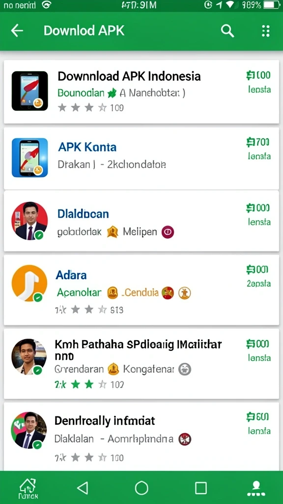 Tampilan antarmuka yang user-friendly.