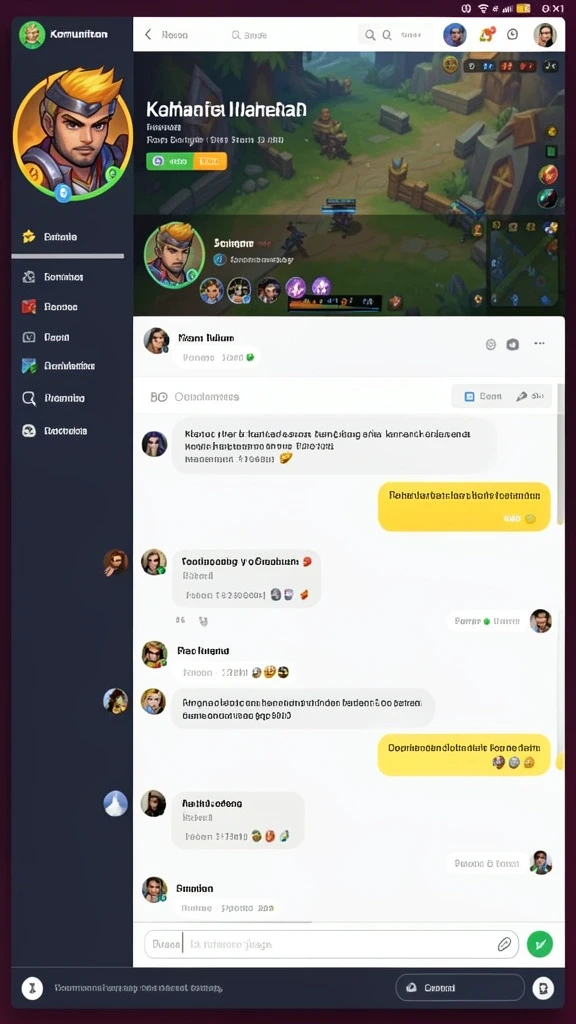 Tangkapan layar menampilkan aksi seru dalam game.