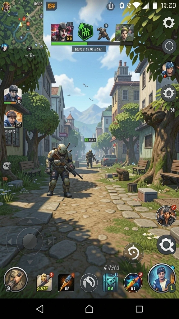 Mode multiplayer yang memungkinkan pemain bersaing secara real-time.