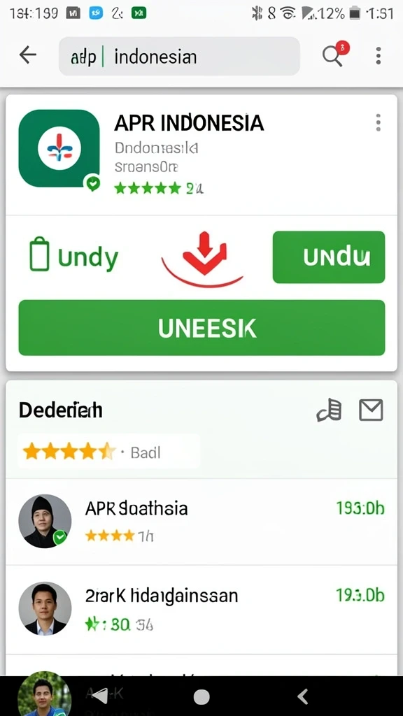 Tampilan awal yang menarik dan mudah dipahami.