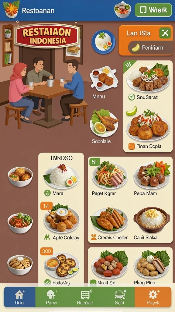 Tangkapan layar menampilkan karakter utama dalam misi.