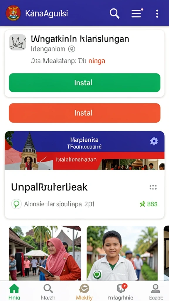 Tampilan antarmuka TOBAWIN88 yang modern dan menarik.