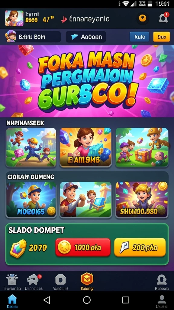 Gameplay yang seru dan menantang bagi semua pemain.