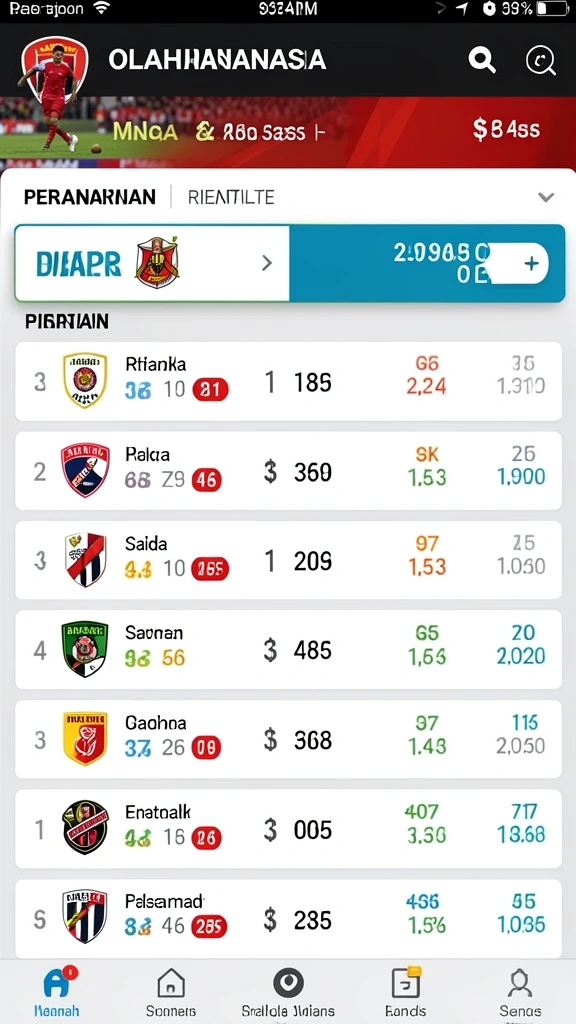 Fitur permainan yang beragam dan menantang.