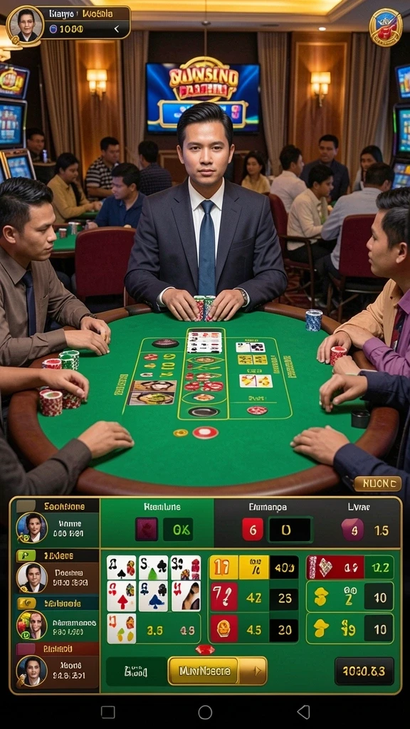 Lingkungan permainan yang detail dan imersif.