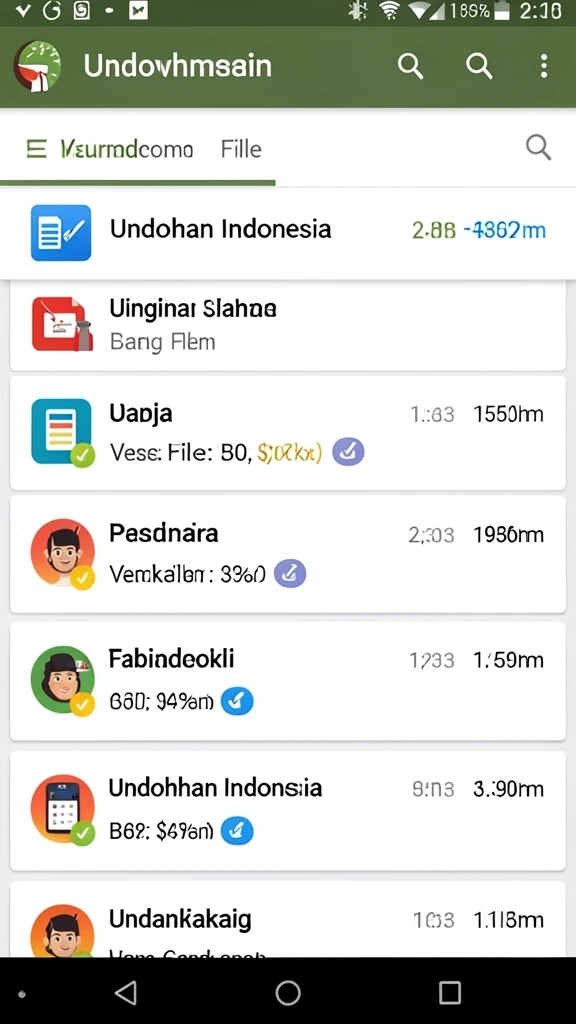 Tampilan antarmuka yang menarik dan mudah digunakan.
