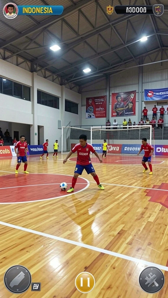Momen seru dalam petualangan yang menegangkan.